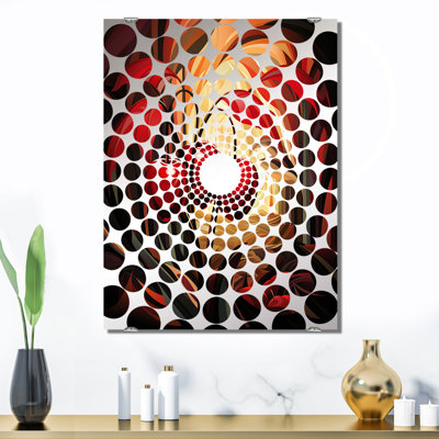 Sias - Miroir mural cerise MIR132508