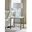 Ocean Breeze Flagler Square Marble Top End Table