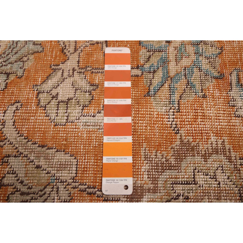Tapis orange brûlé Antalya 8 pi 4 po x 11 pi 0 po