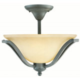 Glass Semi Flush Mount