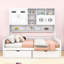Lit de jour en bois avec armoire et tablette Wellsville-1699066336-1699066343