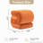 S-shape Ottoman Makeup Stool Footstool-915017669