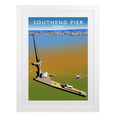 'Southend Pier' by Richard O'Neil - Print
