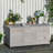 Outsunny 75 Gallon Water Resistant Fir Solid Wood Deck Box in Gray-80337887