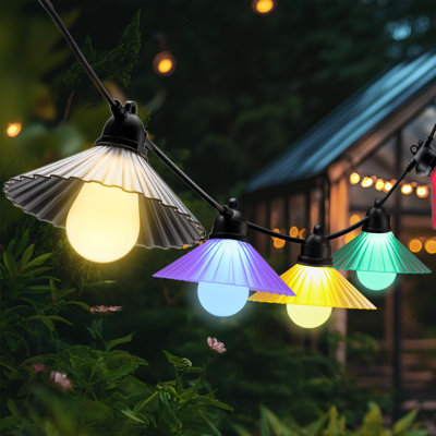 Raegen Outdoor 10 - Bulb 192'' Plug-in String Light