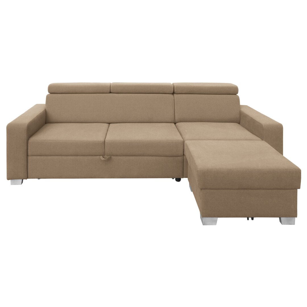 Ecksofa Dinko mit Bettfunktion