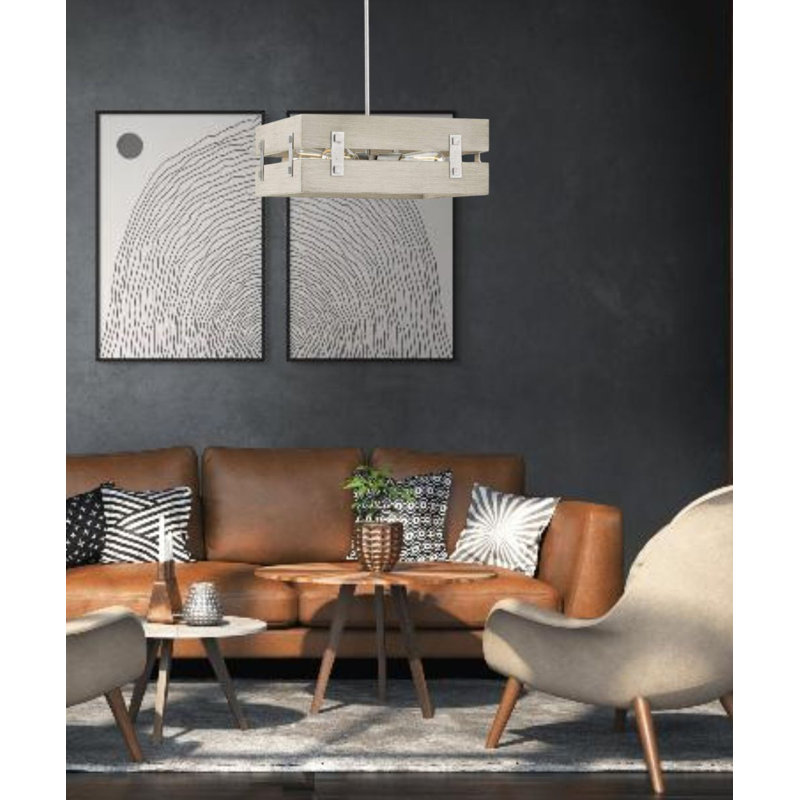 Camas 4 - Light Single Pendant, Beige