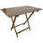 Wilkinson 80cm Solid Wood Rectangular Portable Folding Table
