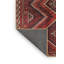 Tapis rouge / brun Southwestern-1299698444