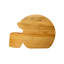 Planche de bois pour casque de football - 11,25 po x 15 po