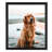 Becton Black Wood Matte Picture Frame-1253735496