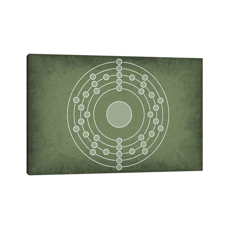 Electron Shell - Wrapped Canvas Print, 101.6 cm H x 66.04 cm W x 3.175 cm D