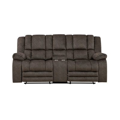 81.5'' Upholstered Reclining Loveseat