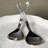 Mougins Salad Server Set with Acrylic Handle