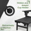Chaise Adirondack pliante en plastique et réglable avec repose-pieds-76489709