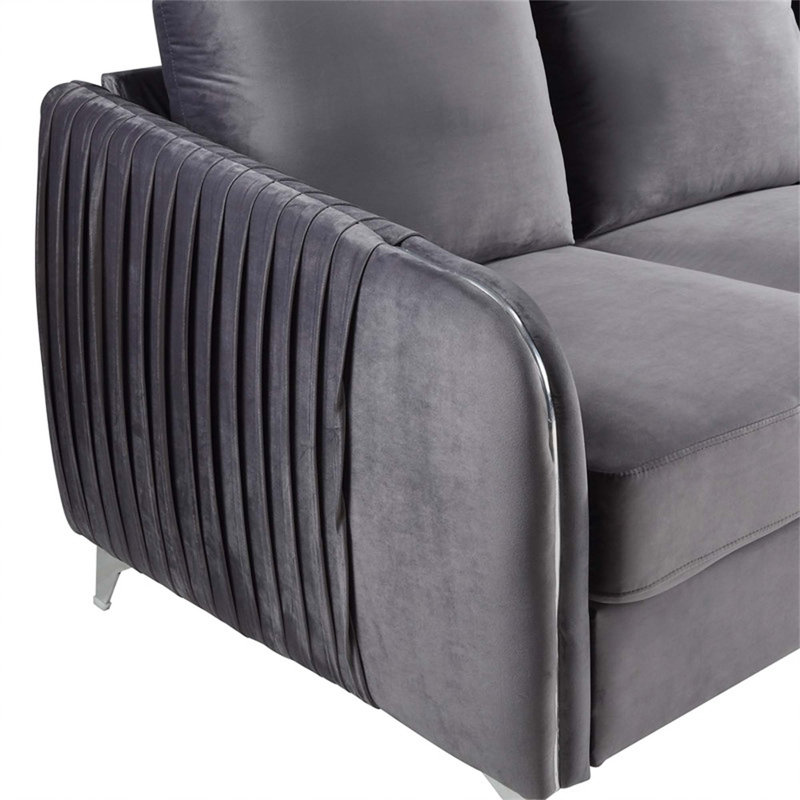 Fauteuil d'appoint 32 po, Gris