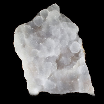 Calcédoine translucide botryoïde