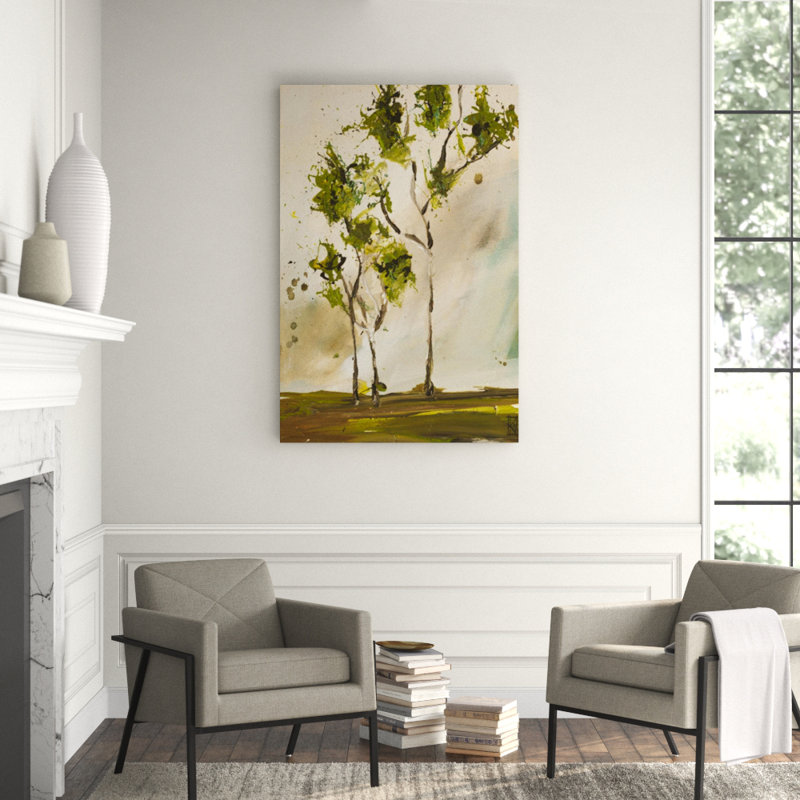Cali Trees VIII Print, Glass Coat, 60" H x 40" W