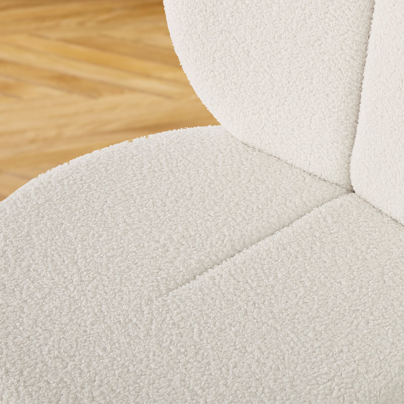 Chaise d'appoint Rheaume, Crème