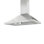 Hotte murale convertible 30 pouces 600 CFM en argent avec veilleuse Brisas