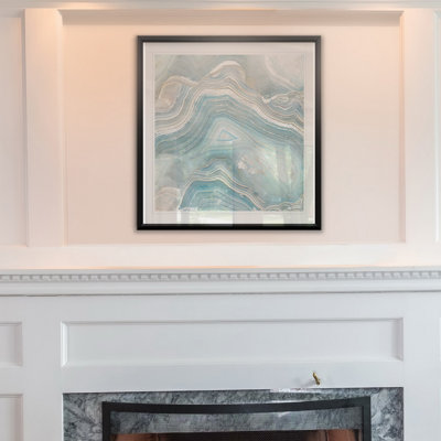 " Agate In Blue I "