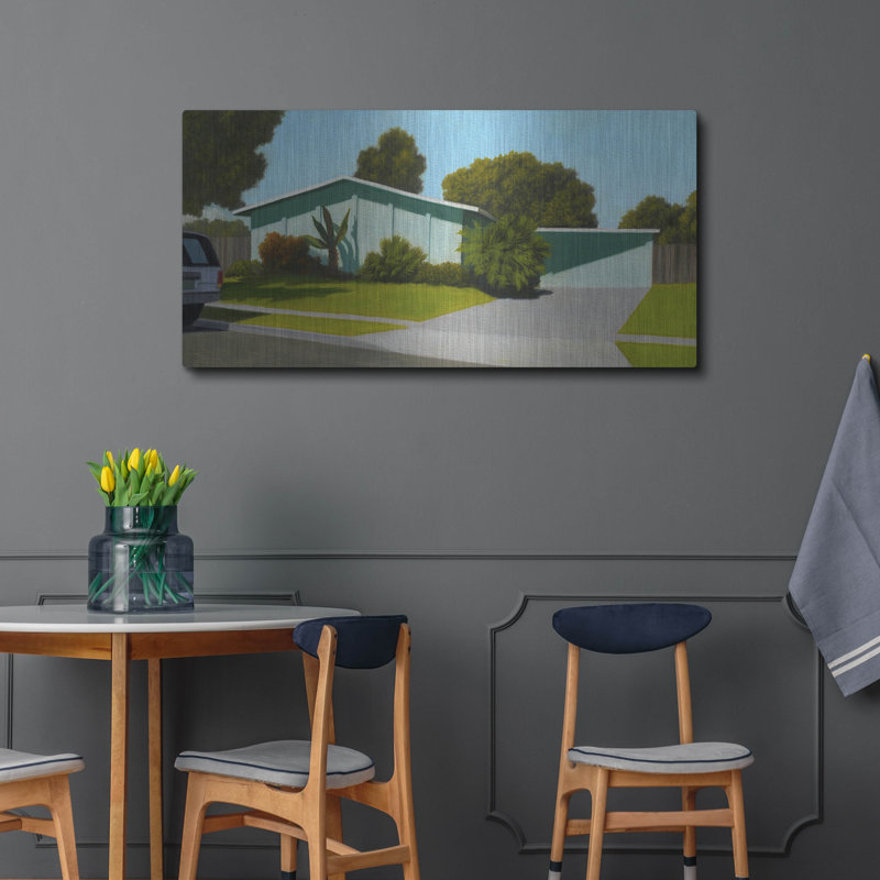 «Ventura» par Rick Monzon, art mural en métal, 48 po x 24 po