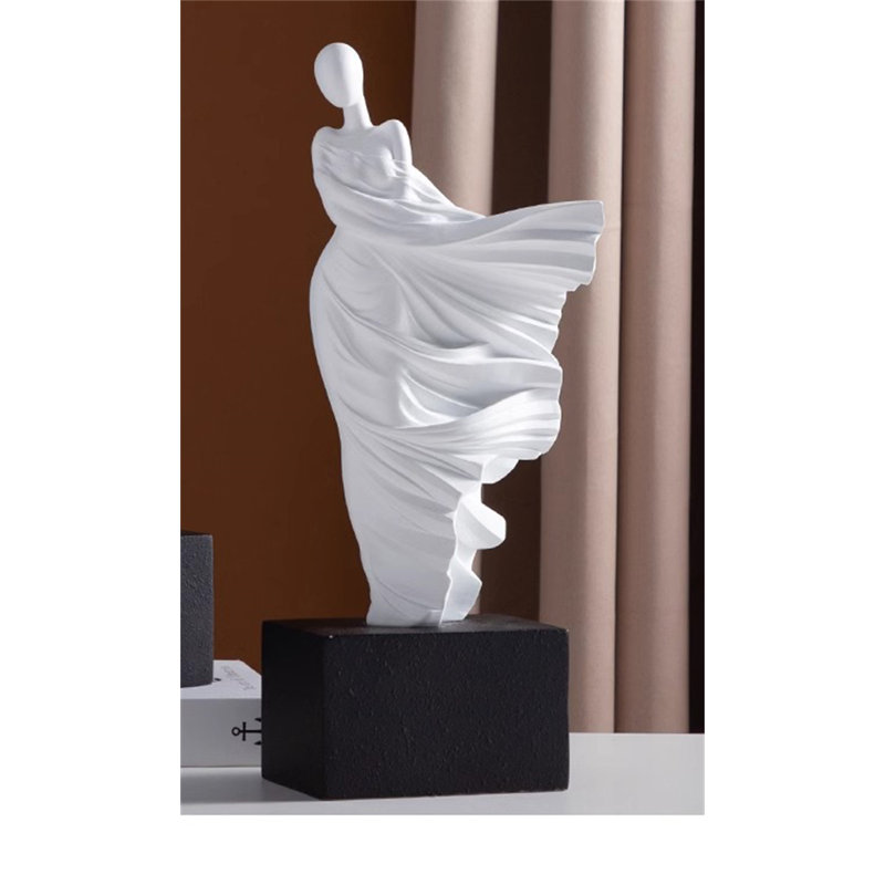 Artistic Ornament, White