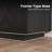 70.8" Black Buffet Cabinet With Storage,Wood Sideboard Large Console Table With 4 Doors, Long Tv Stand