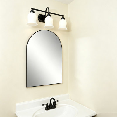 Arch Wall Overmantel Mirror