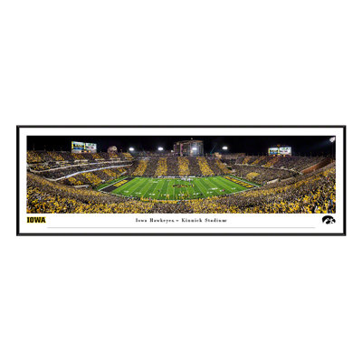 NCAA Iowa Hawkeyes Football Panoramic Print