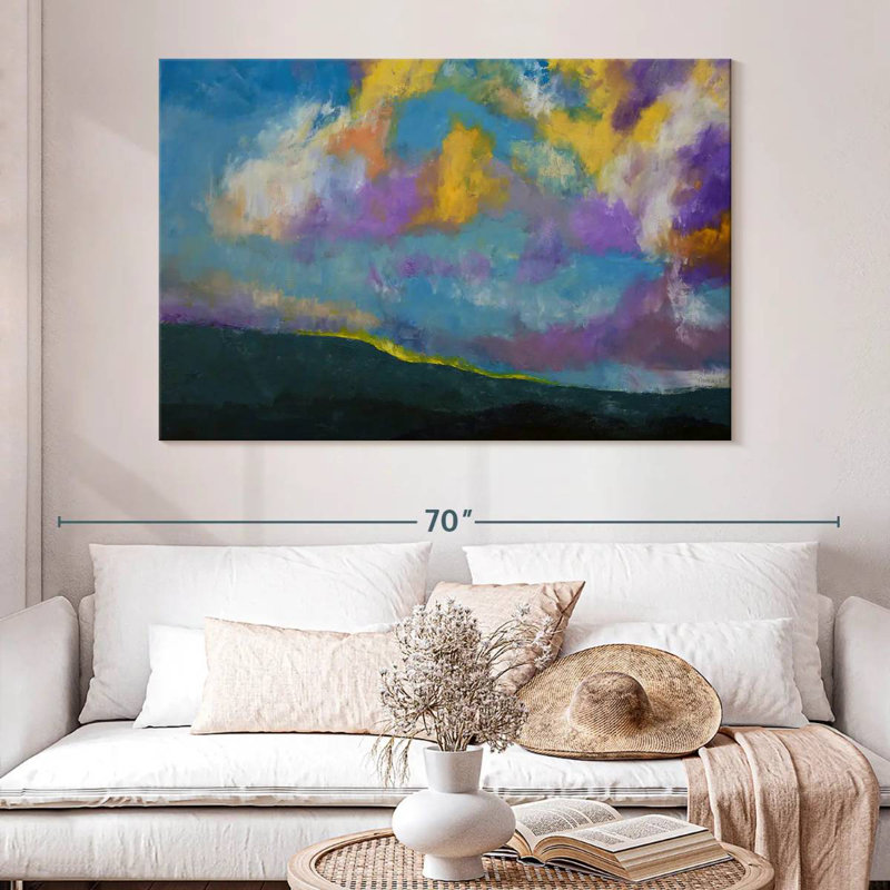 Alvord Smoky Mountain Sunset, 34" H x 51" W