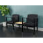 Structure tandem 2 places avec table centrale en acier Amherst-80033339-70961680-70961669