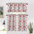 Geometric 3 Pieces Kitchen Curtain Set Tailored 52" Kitchen Curtain-298949022-298949021