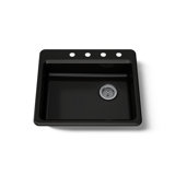 Riverby 25" L x 22" W Drop-In Kitchen Sink