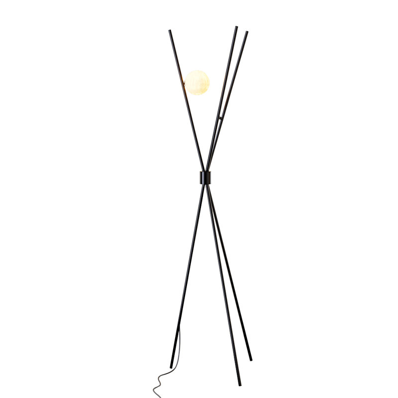160cm Tripod Floor Lamp with Foot Switch