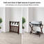 Porte-bagages pliable en bois avec tablette-121429814-110396353