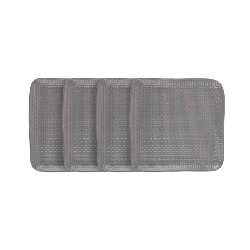 Stone Lain Olivia Salad Plate Set Stoneware, Gray