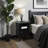 Zambia Black Nightstand