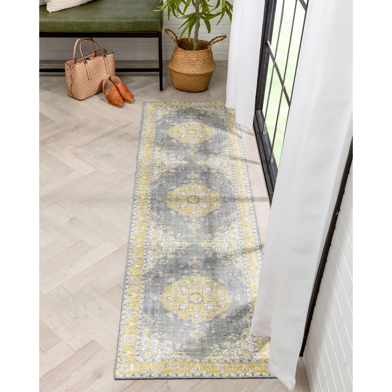 Runner Nile Southwestern Area Rug, Rectangle 63 x 220cm