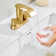 4 in. Centerset Double Handle Waterfall Spout Bathroom Sink Faucet with Pop-up Drain (2 Pack)