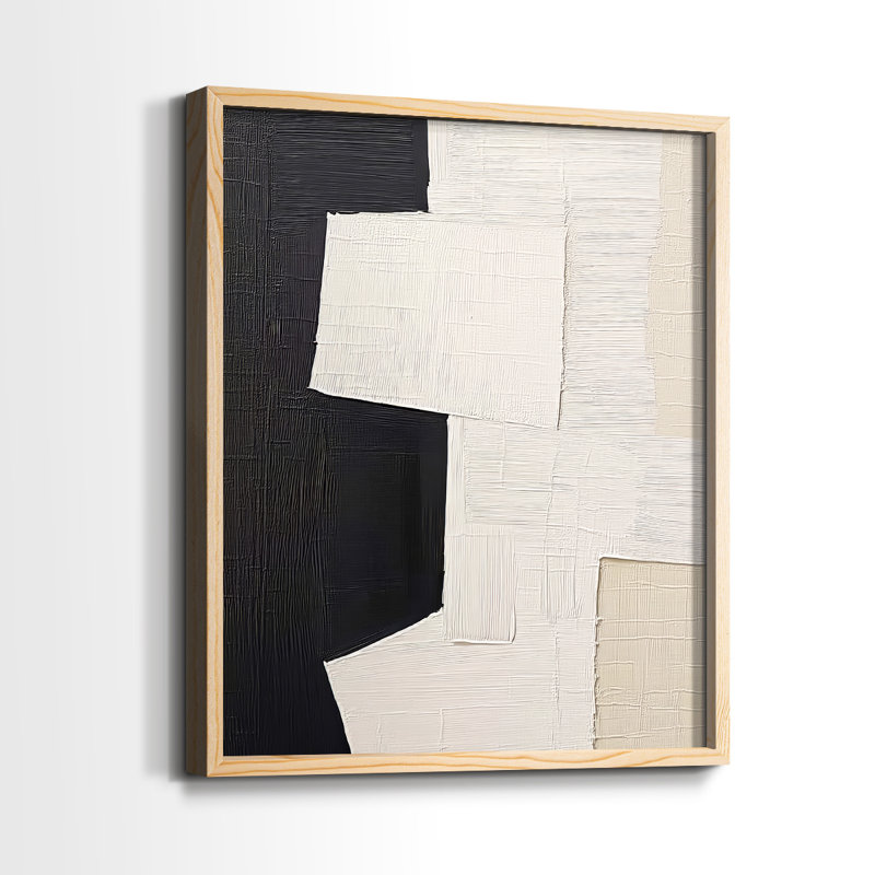"ABSTRACT Series DCLXV III" par J Paul, Naturel / naturel, H 11 po x l 9 po