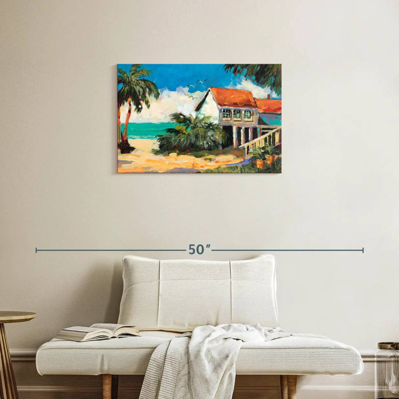 Escapade tropicale Gillard, H 20 po x l 30 po