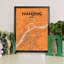 Nanjing City Map 1 Piece Wall Art-648440390