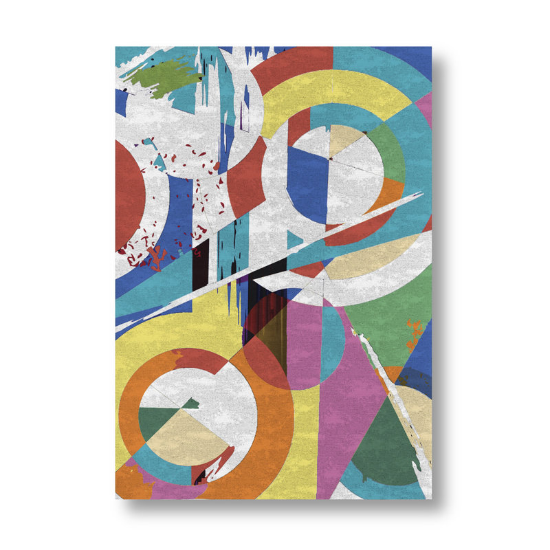 Delajah Abstract Area Rug, Rectangle 160 x 230cm