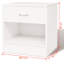 Mokszycki 36.5cm W Manufactured Wood Bedside Table