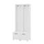 Élégant portemanteau autoportant 3 pièces, portemanteau 3-en-1 multifonctionnel avec banc de rangement-115289963