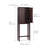 2 Door Over-Toilet Storage Cabinet With Sturdy Shelves for Bathroom Organization-281535577