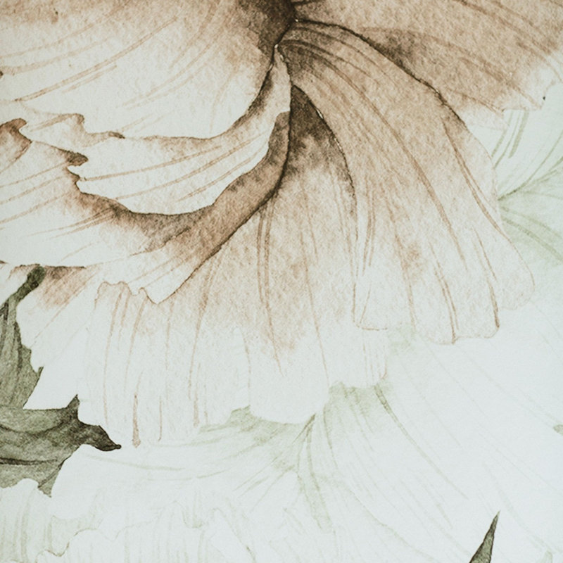 Floral Wallpaper, Pre-Pasted