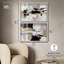Ensemble de toile abstraite dorée Golden Glam-115200195-115200199