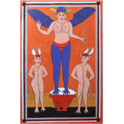The Devil (Tarot Card Illustration) | Watercolor On Paper